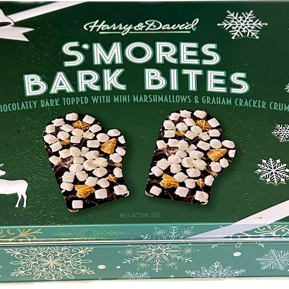 VTG RARE HARRY & DAVID S’MORES BARK BITES 11.5”x7”x2” COLLECTIBLE SMORE SMORES - Picture 2 of 10